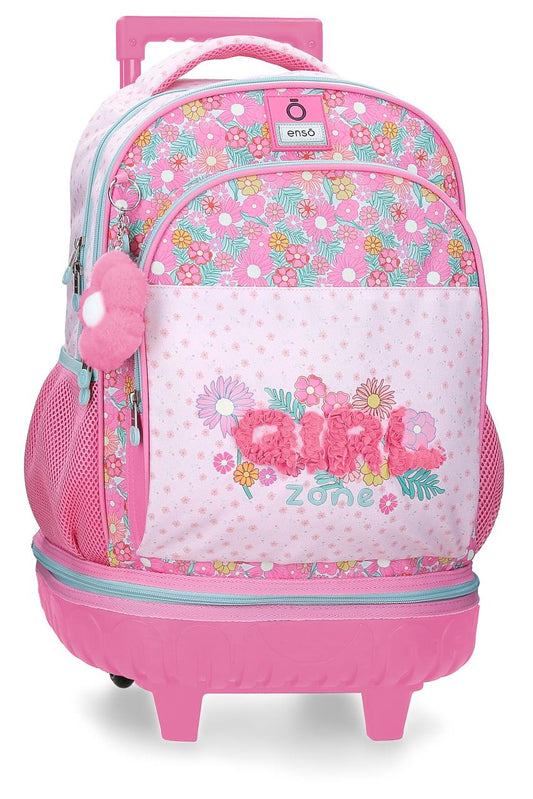 Mochila Compacta de 2 Rodas - Girl Zone