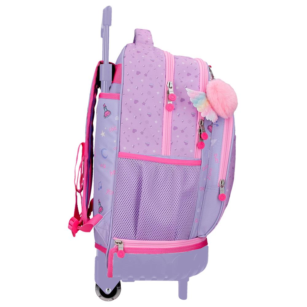 Mochila Compacta de 2 Rodas - Queen of Hearts