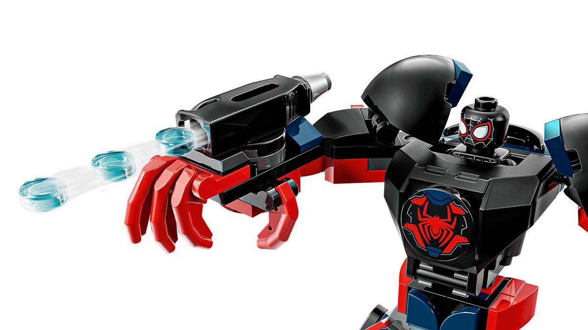 Robô do Miles Morales contra Spider-Man 2099