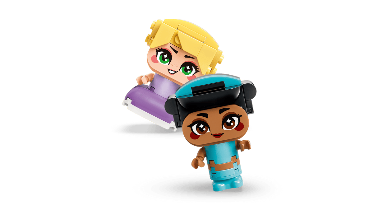 Mini Jasmine e Rapunzel