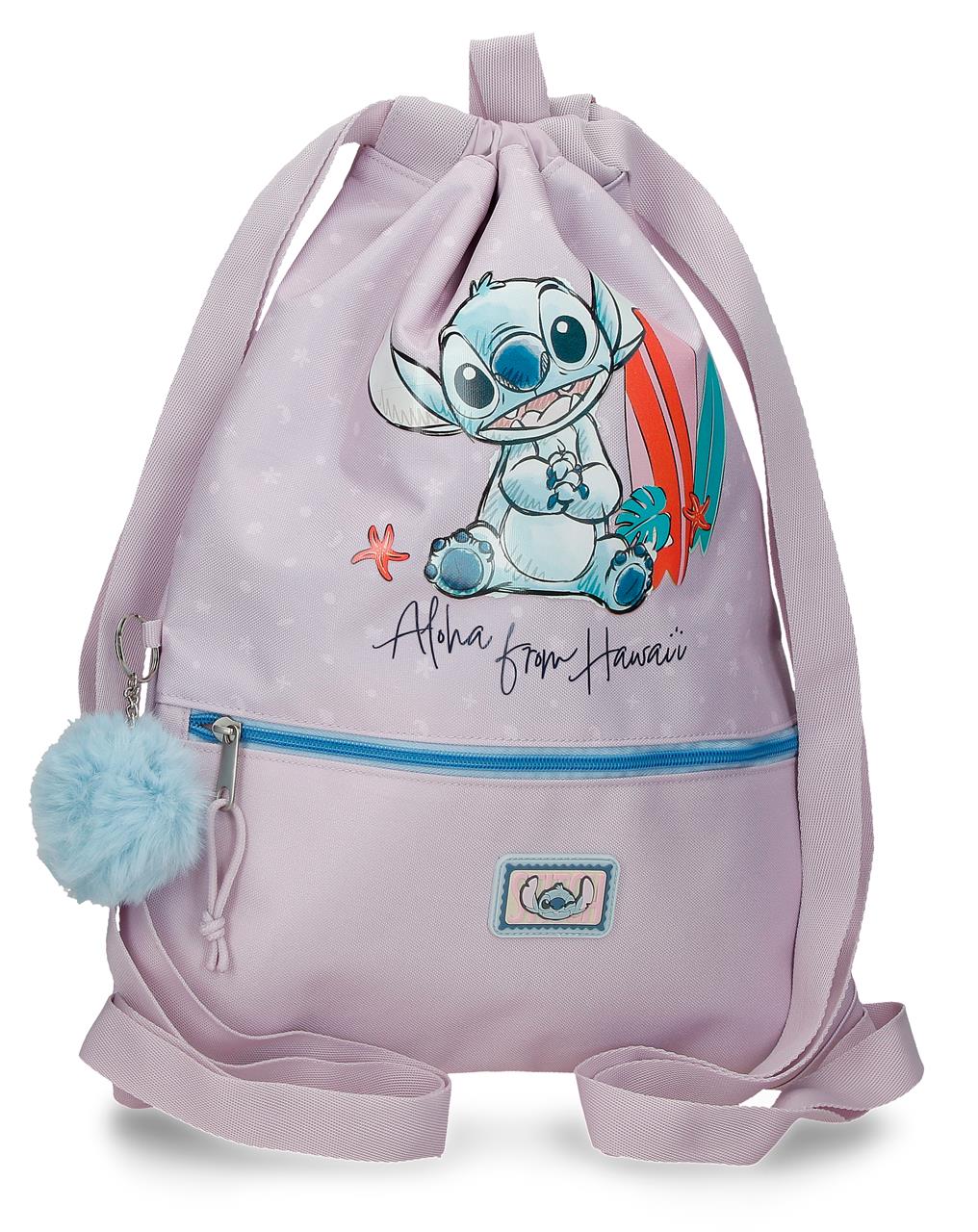 Mochila Saco - Stitch From Hawaii