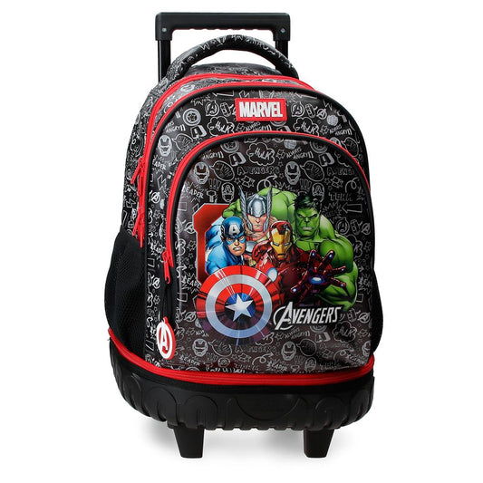 Mochila Compacta de 2 Rodas - Team Avengers