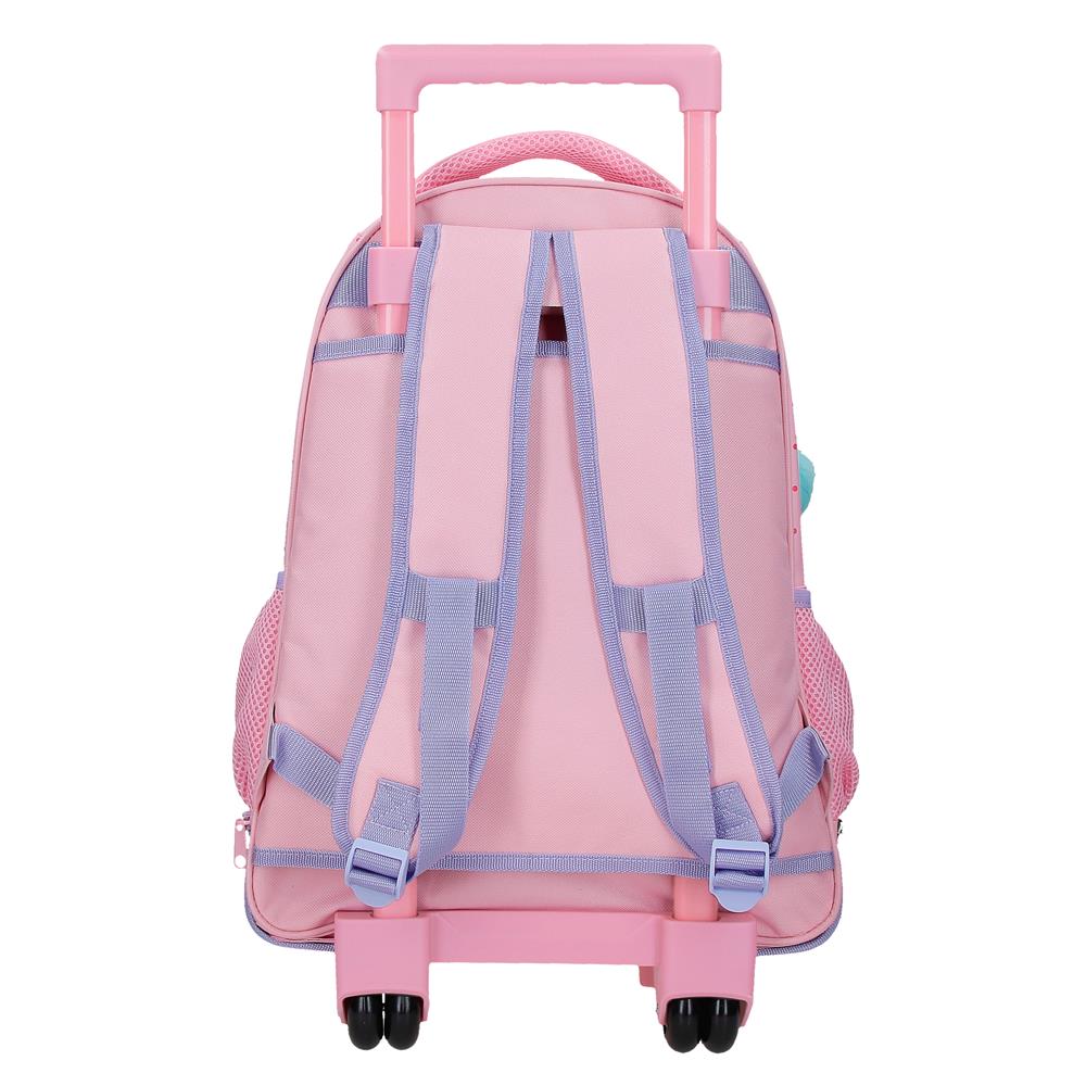 Mochila Compacta de 2 Rodas - Hello Kitty Bows