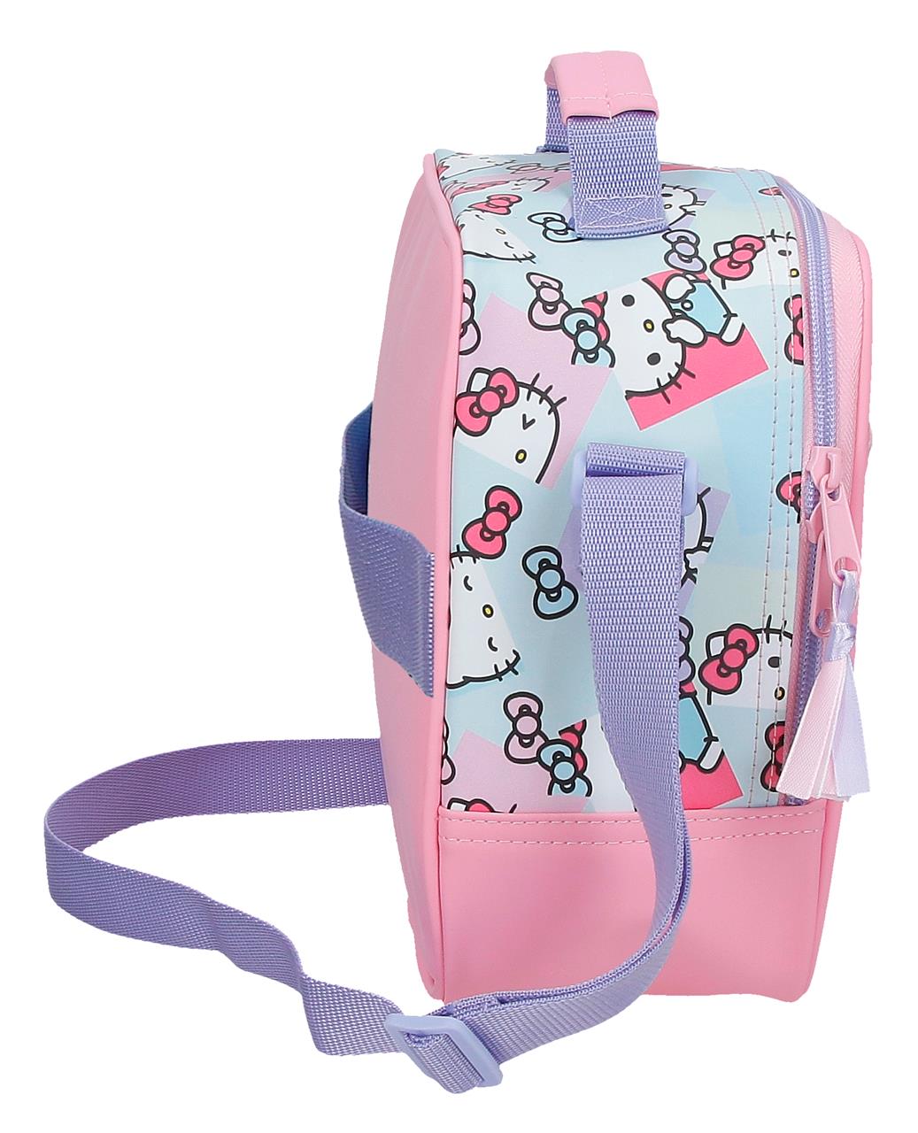Lancheira com Alça Adaptável - Hello Kitty Bows