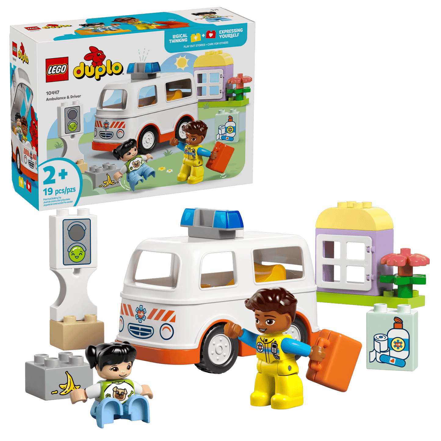 LEGO Duplo Town – Ambulância e Motorista