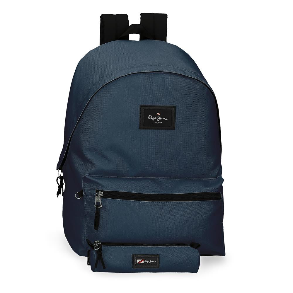 Mochila de 44cm Pepe Jeans - Azul Escuro