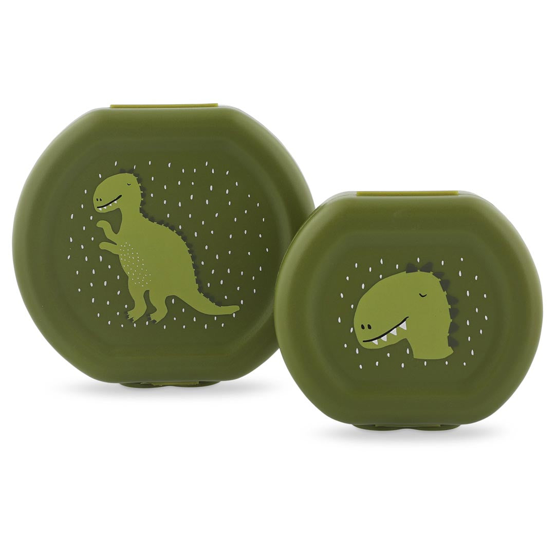 Conjunto de 2 Marmitas com Clip - Mr.Dino