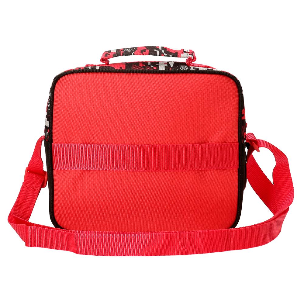 Lancheira com Alça Adaptável - Cars Mcqueen Red