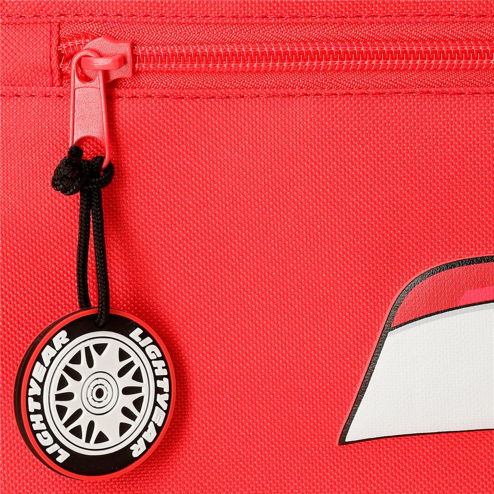 Lancheira com Alça Adaptável - Cars Mcqueen Red