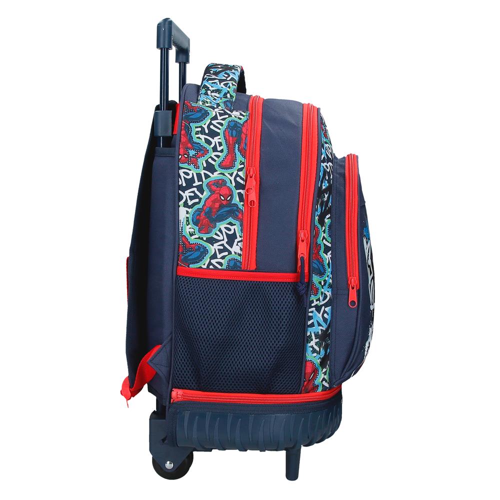 Mochila Compacta de 2 Rodas - Graffity of Spiderman