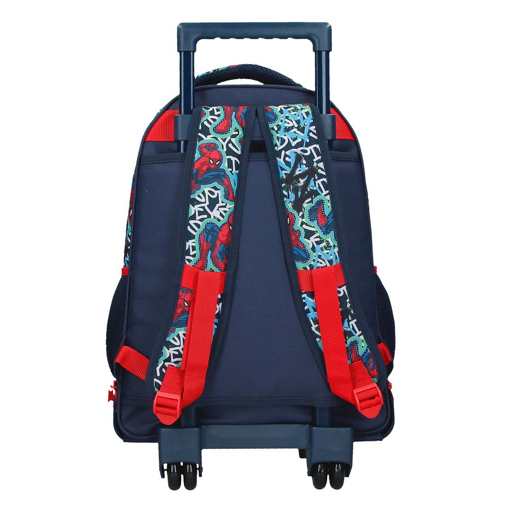 Mochila Compacta de 2 Rodas - Graffity of Spiderman