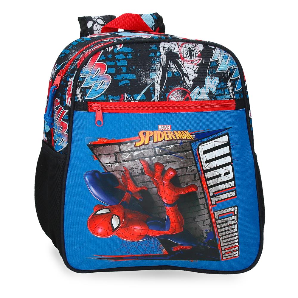 Mochila Adaptável de 33cm - Spiderman Wall Crawler