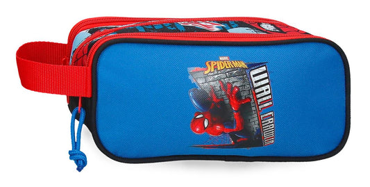 Estojo de 3 compartimentos - Spiderman Wall Crawler
