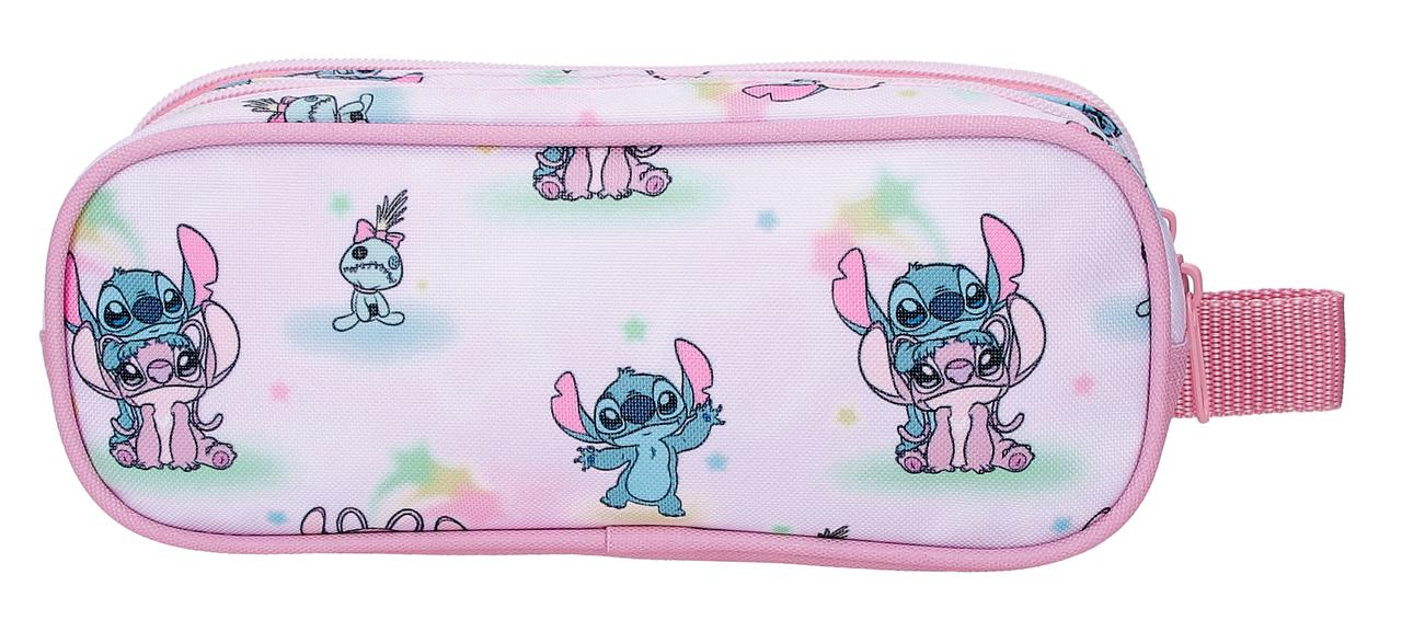 Estojo de 3 compartimentos - Stitch You & Me
