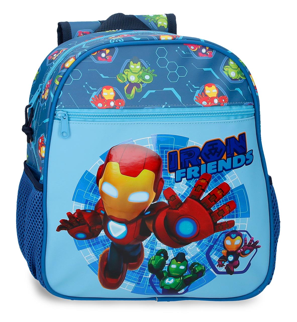 Mochila Adaptável de 33cm - Iron Man, Iron Friends