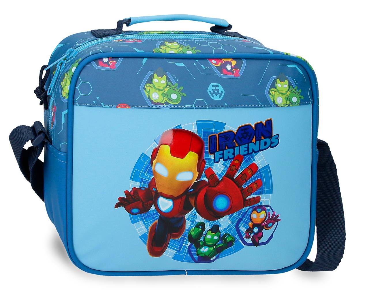 Mochila Adaptável de 33cm - Iron Man, Iron Friends