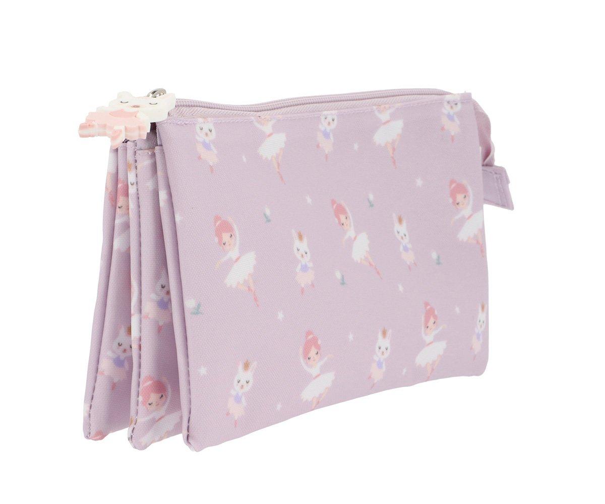 Estojo 3 compartimentos Personalizável - Ballet