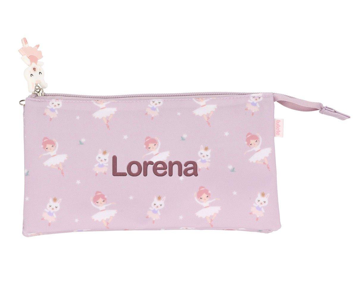 Estojo 3 compartimentos Personalizável - Ballet