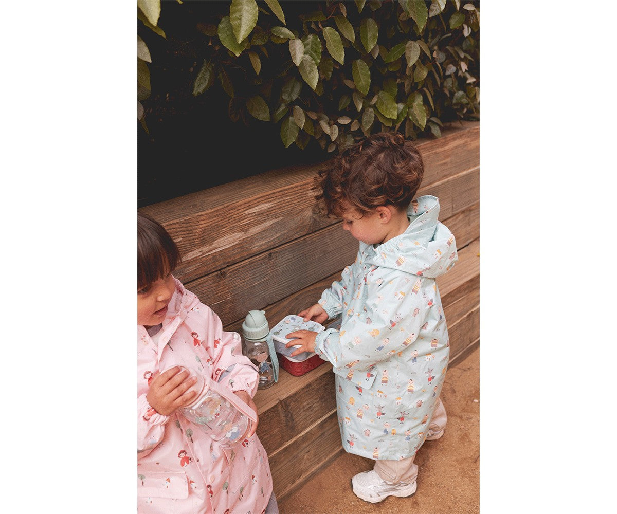 Capa de Chuva Infantil - The Three Little Pigs