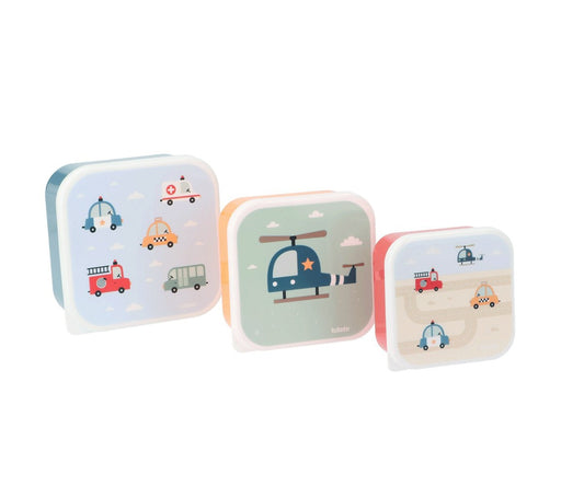 Conjunto de 3 marmitas - City Cars