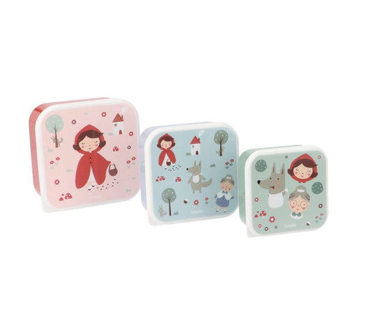 Conjunto de 3 marmitas - Little Red