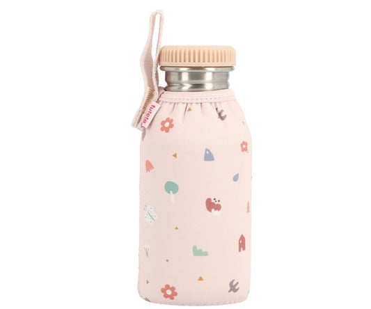 Garrafa de Aço com Forro Personalisável 500 ml -  Geometric Nature