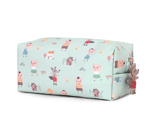 Estojo Escolar Personalizável - The Three Little Pigs