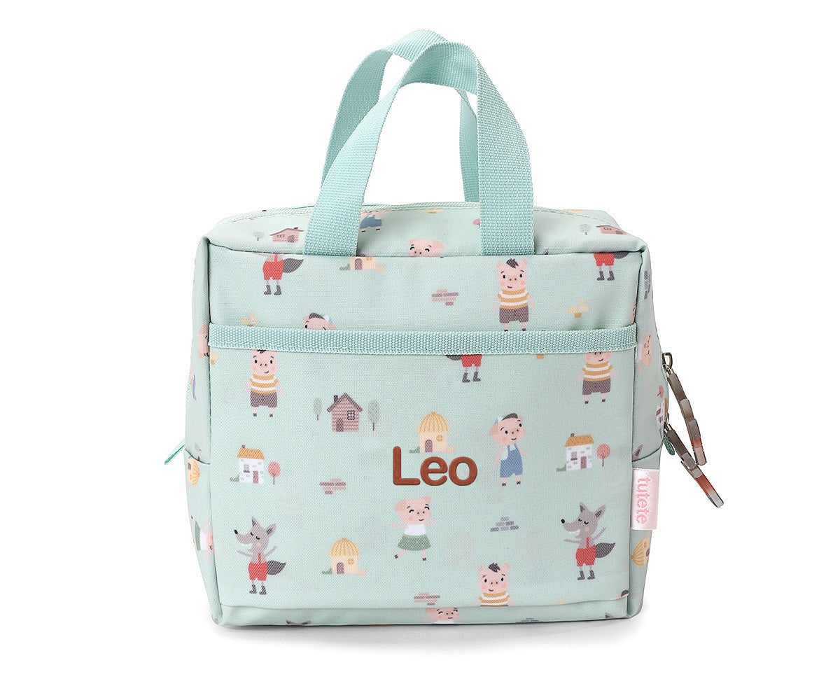 Lancheira Térmica Personalizável - The Three Little Pigs