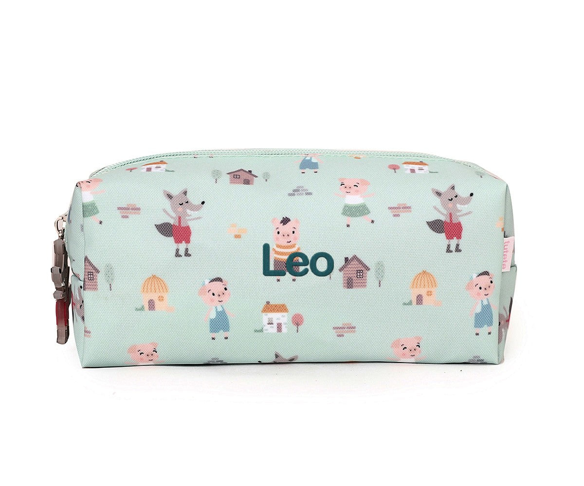 Estojo Escolar Personalizável - The Three Little Pigs