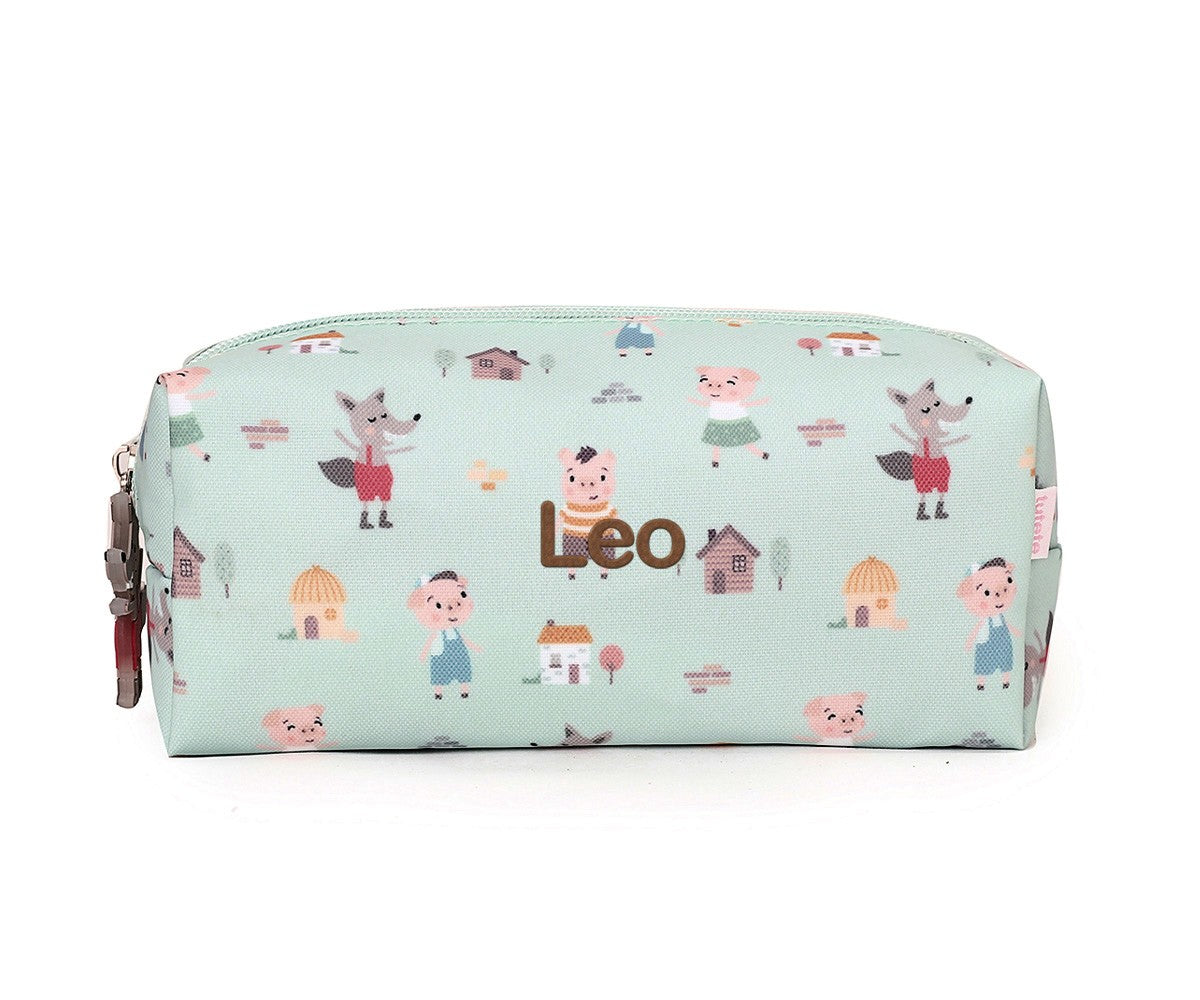 Estojo Escolar Personalizável - The Three Little Pigs