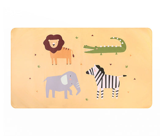 Toalha de Praia de Microfibra - Wild Animals