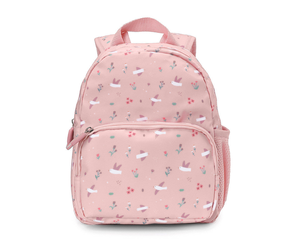 Mochila Infantil Personalizável - Blossom Birds