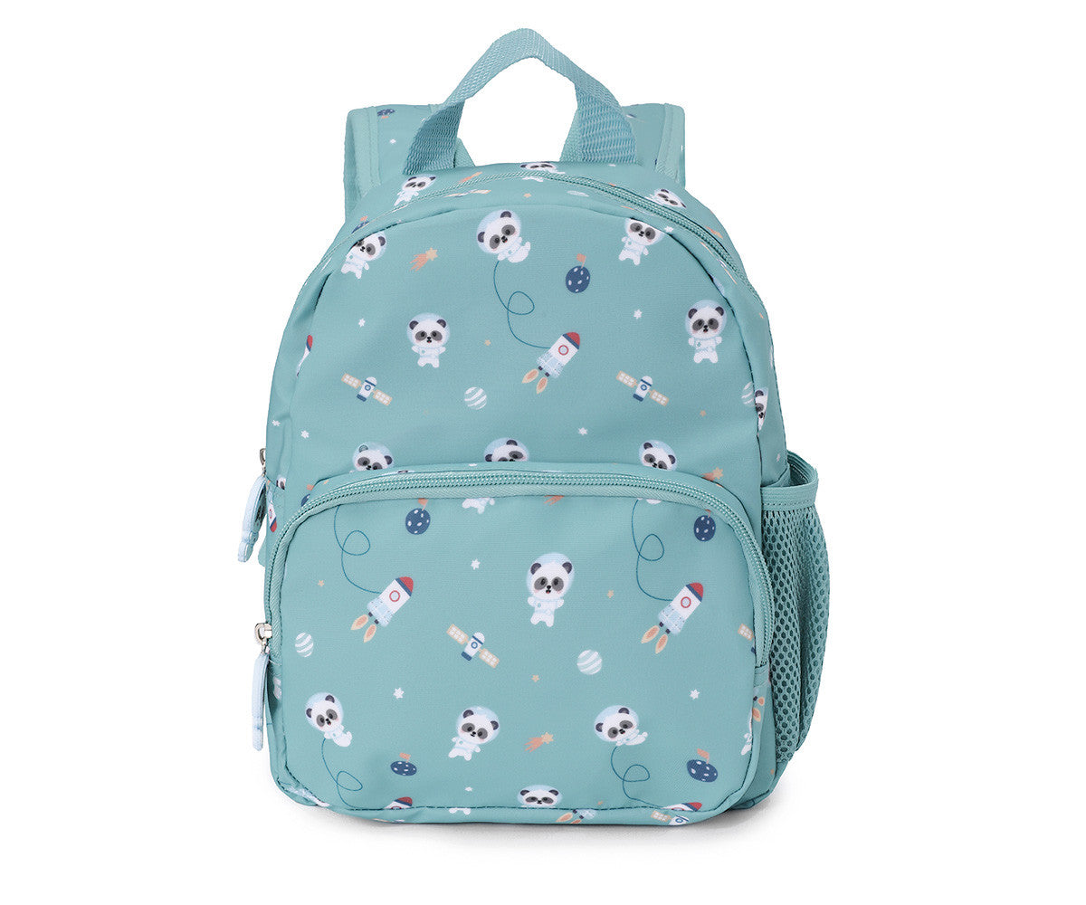 Mochila Infantil Personalizável - Pandas in Space