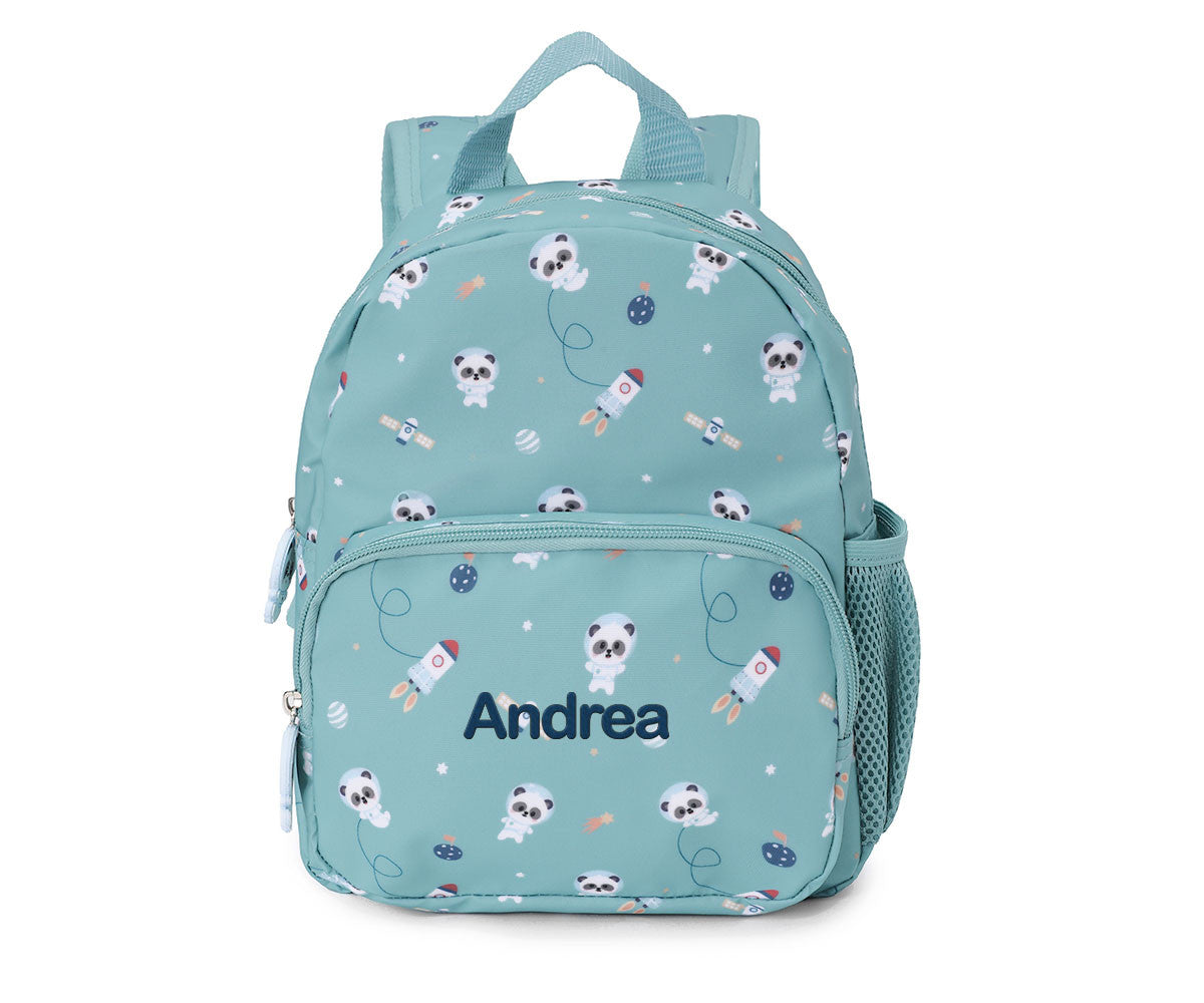 Mochila Infantil Personalizável - Pandas in Space