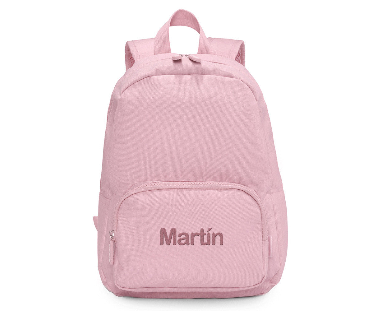 Mochila Solid Color Pink + 6 Adesivos Autocolantes Fantasy