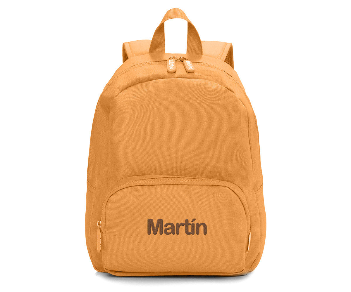Mochila Solid Color Mustard + 6 Adesivos Autocolantes Nature