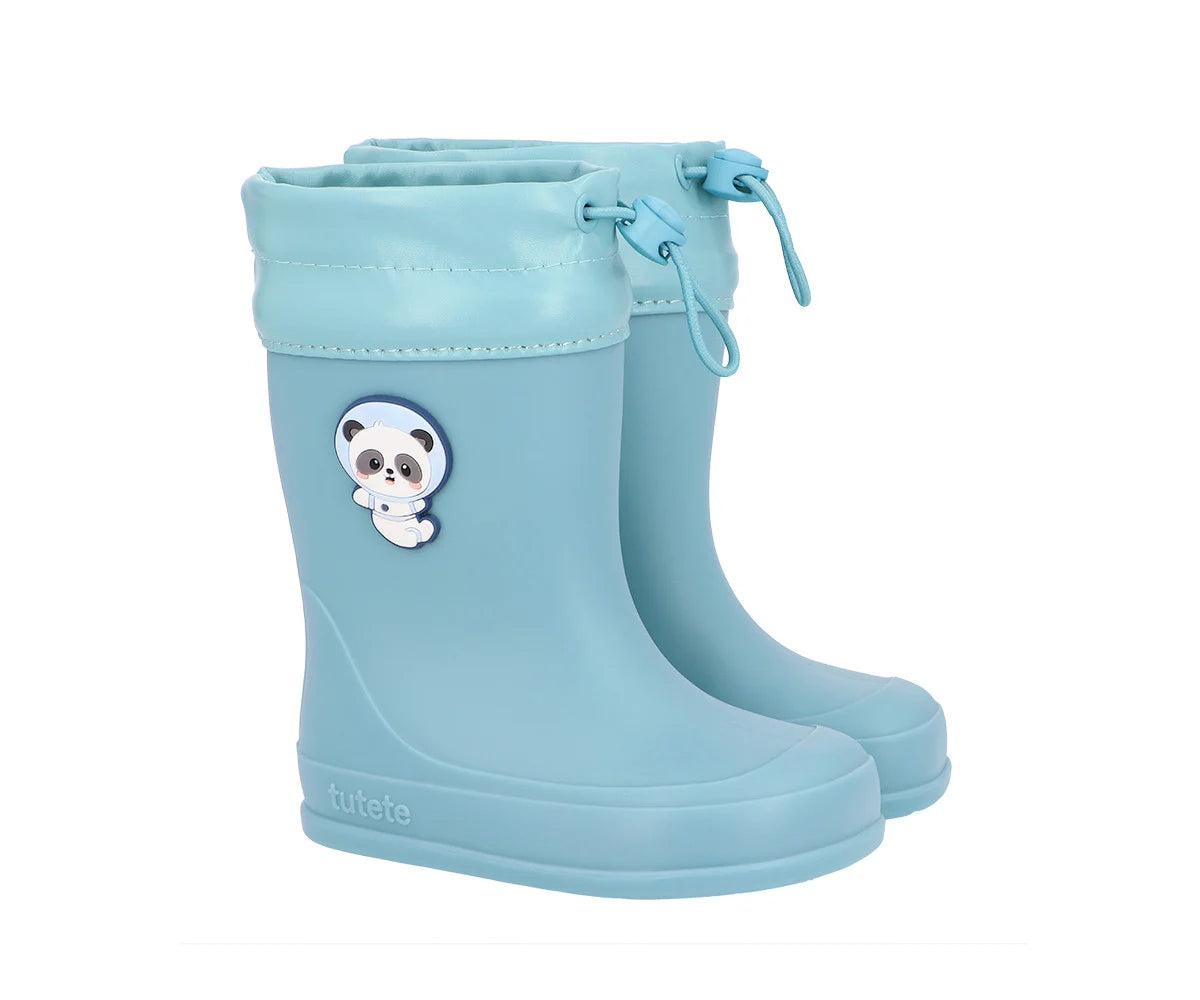 Botas de Água Barefoot Minimal - Pandas in Space