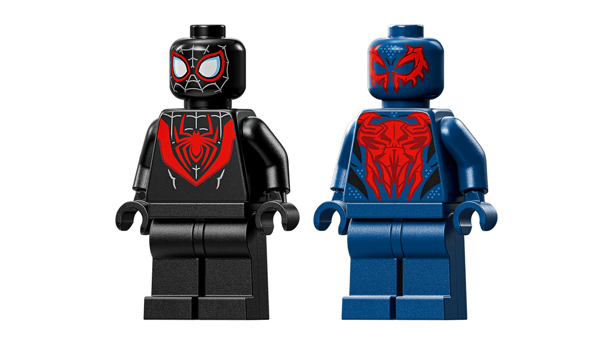 Robô do Miles Morales contra Spider-Man 2099