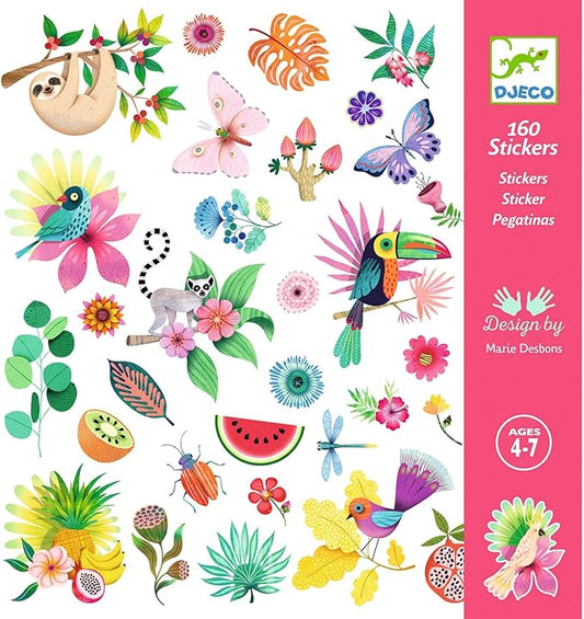 160 Autocolantes - Paraíso