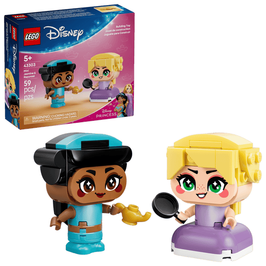 Mini Jasmine e Rapunzel