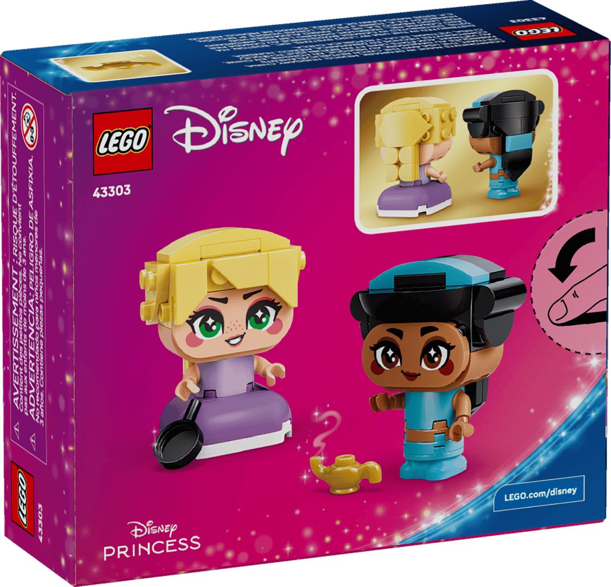 Mini Jasmine e Rapunzel