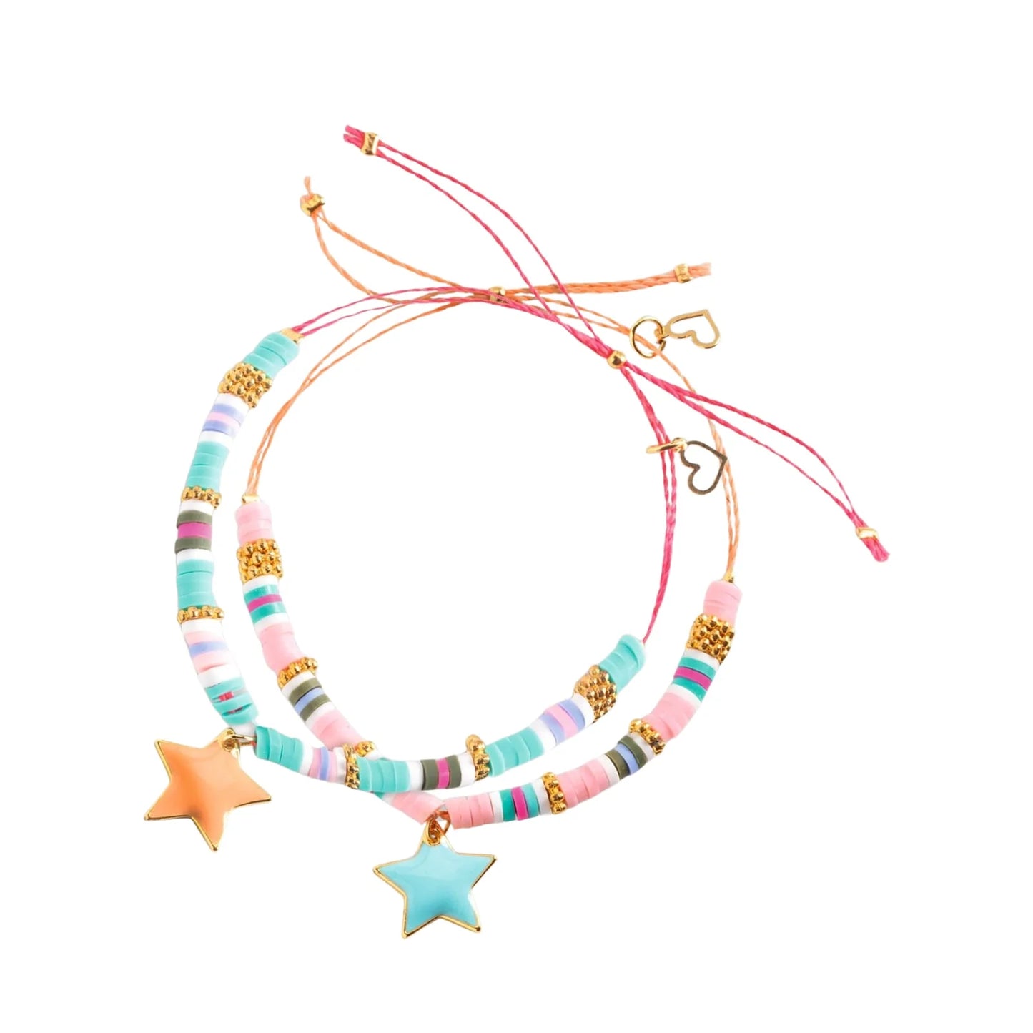 Constrói Pulseiras - Estrela Heishi