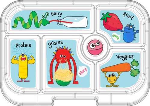 Marmita Yumbox Original 6D  - Verde Matcha Monstros