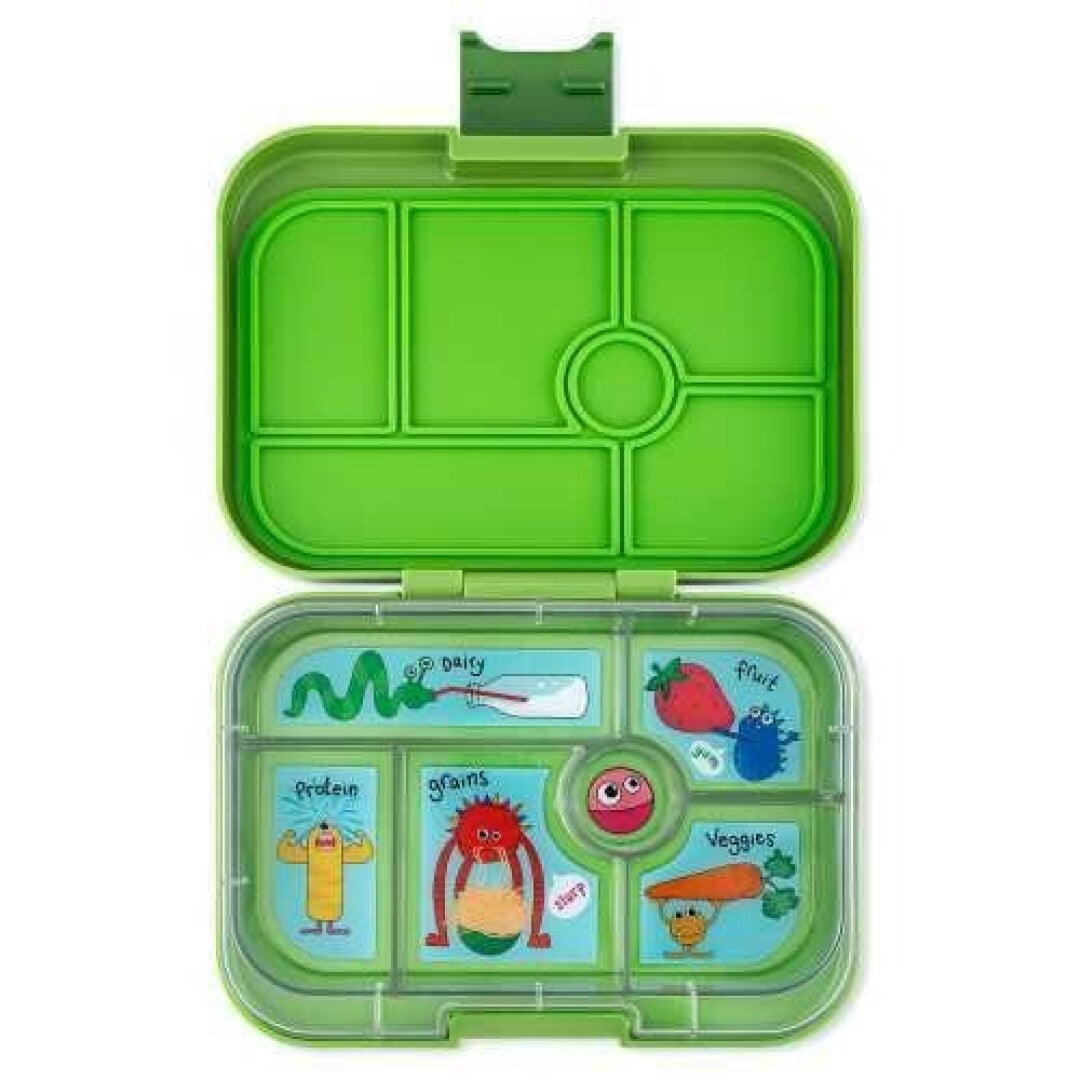 Marmita Yumbox Original 6D  - Verde Matcha Monstros