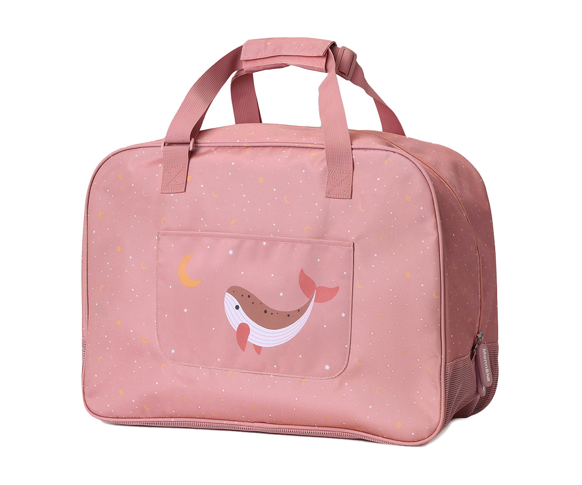 Pasta de Praia com Malha - Whale Pink
