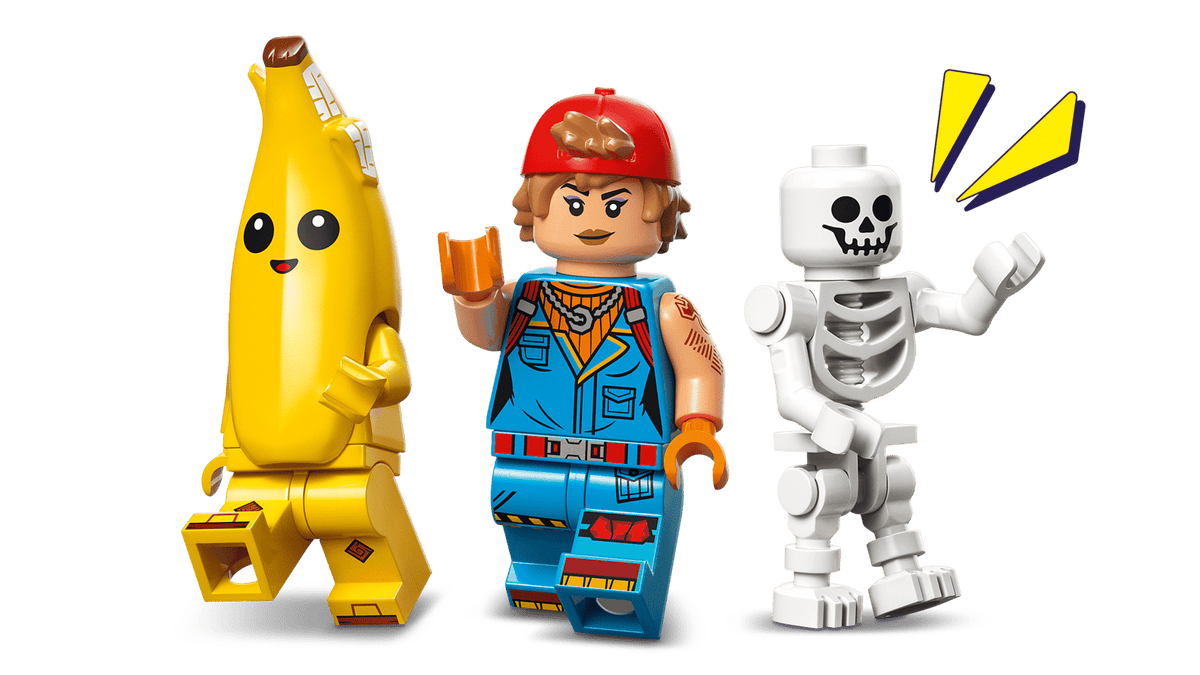 Acampamento de Peely e Sparkplug