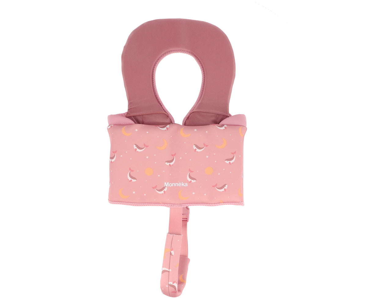 Colete de Aprendizagem de 1 à 2 anos - Whale Pink
