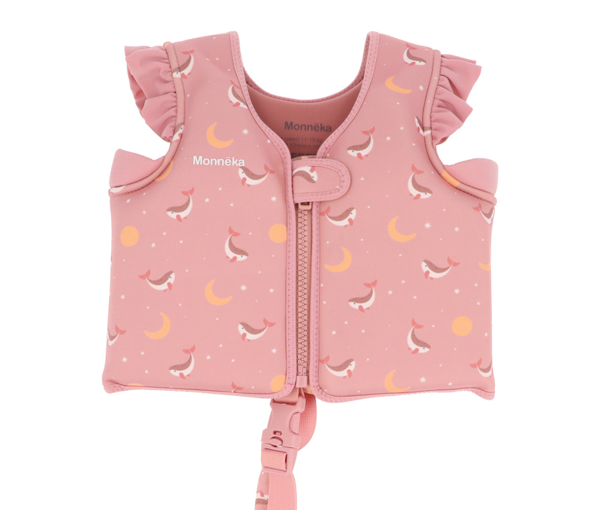 Colete Flutuador - Whale Pink