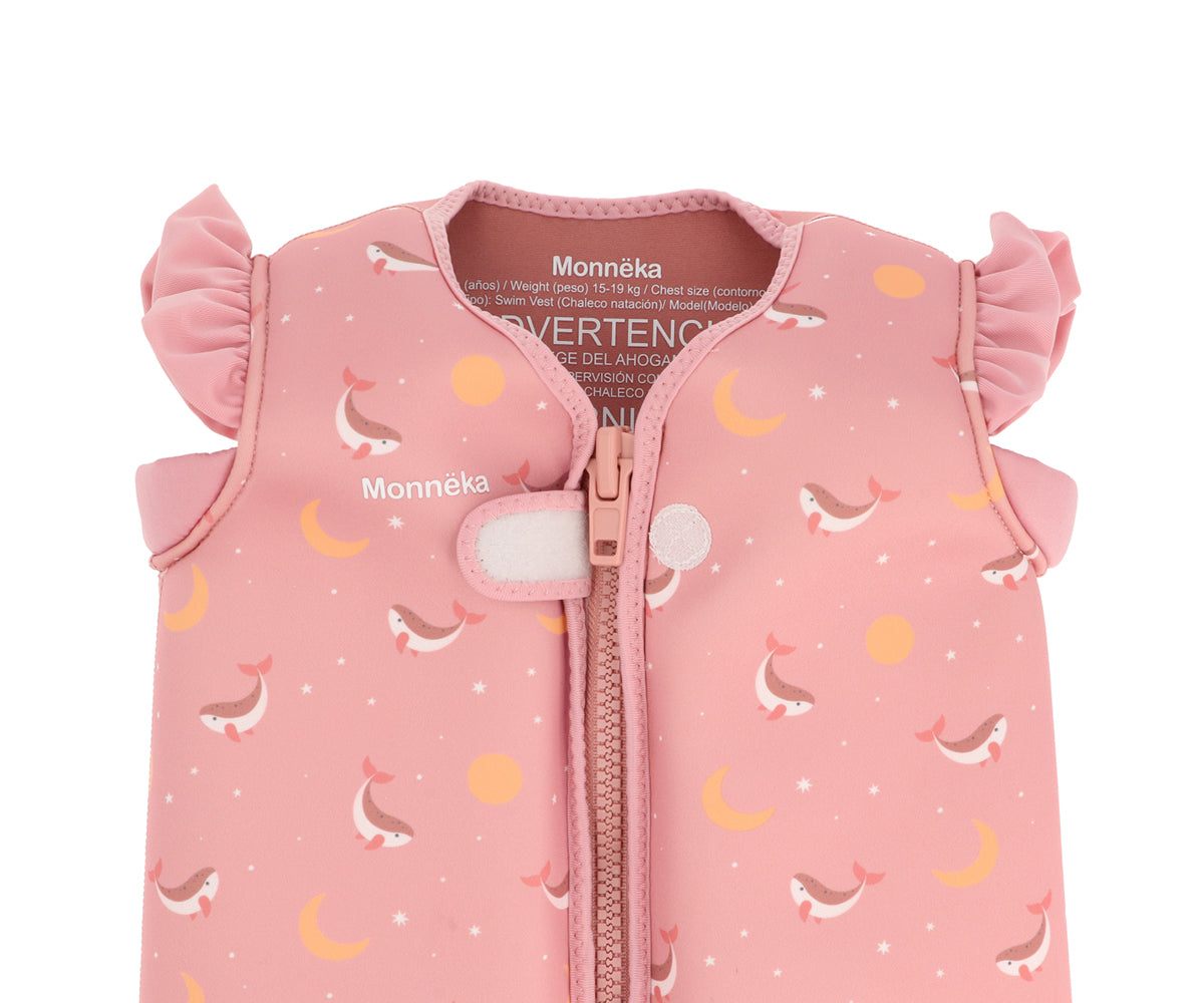 Colete Flutuador - Whale Pink