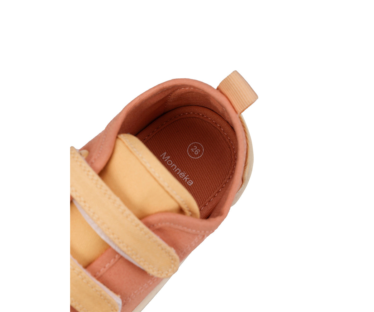 Sapatilhas de Lona Infantil - Tangerina